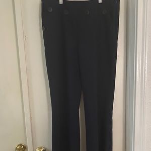 BNWT Trina Turk Navy Boot Cut Dress Pants Size 12